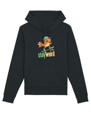 STAY WEIRD - Peste - skateboard Black