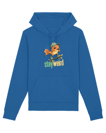 STAY WEIRD - Peste - skateboard Royal Blue