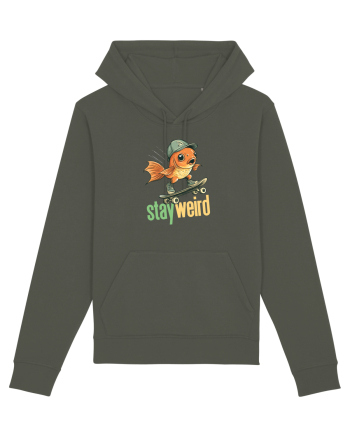STAY WEIRD - Peste - skateboard Khaki