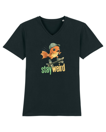 STAY WEIRD - Peste - skateboard Black