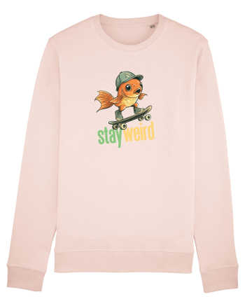STAY WEIRD - Peste - skateboard Candy Pink