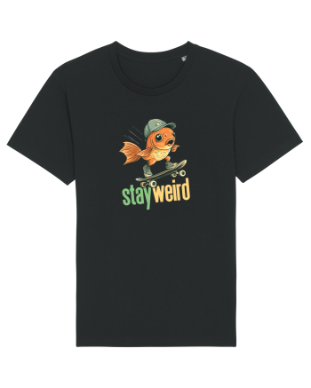 STAY WEIRD - Peste - skateboard Black