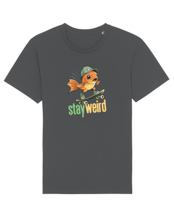 STAY WEIRD - Peste - skateboard Anthracite