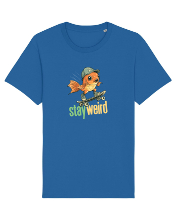 STAY WEIRD - Peste - skateboard Royal Blue