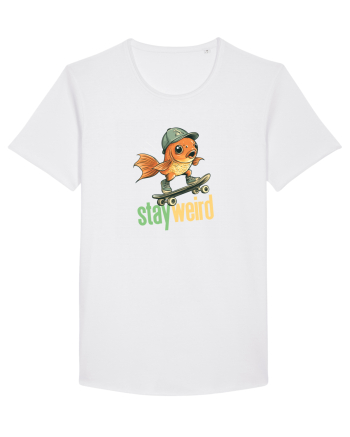STAY WEIRD - Peste - skateboard White
