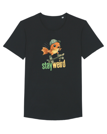 STAY WEIRD - Peste - skateboard Black