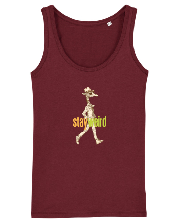 STAY WEIRD - Girafa - palarie & ochelari de soare Burgundy