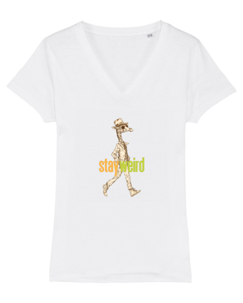 STAY WEIRD - Girafa - palarie & ochelari de soare White