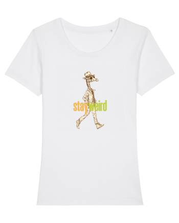 STAY WEIRD - Girafa - palarie & ochelari de soare White