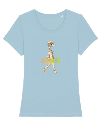 STAY WEIRD - Girafa - palarie & ochelari de soare Sky Blue