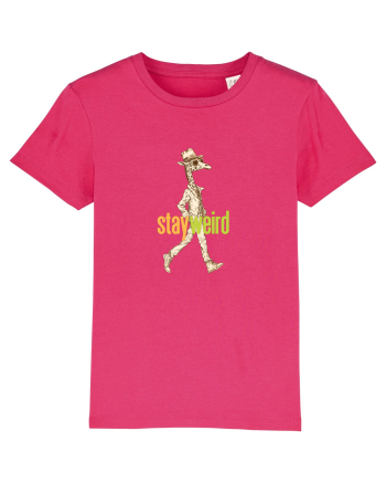 STAY WEIRD - Girafa - palarie & ochelari de soare Raspberry