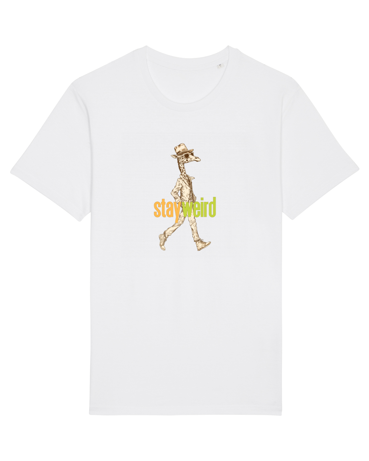 Tricou mânecă scurtă Unisex Rocker White