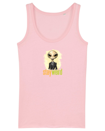 STAY WEIRD - Extraterestru - costum & cravata Cotton Pink
