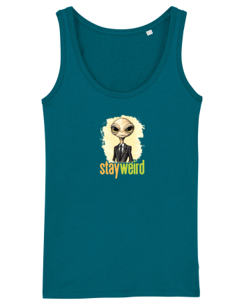 STAY WEIRD - Extraterestru - costum & cravata Ocean Depth