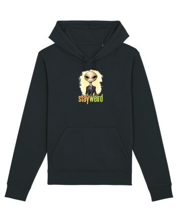 STAY WEIRD - Extraterestru - costum & cravata Black
