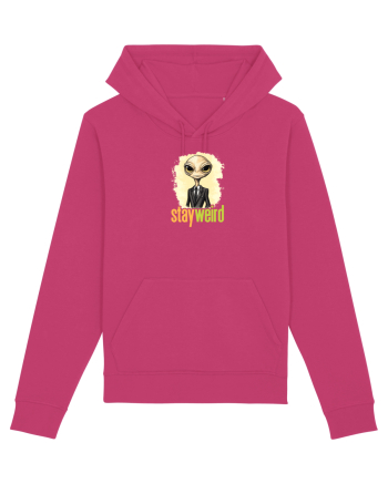 STAY WEIRD - Extraterestru - costum & cravata Raspberry