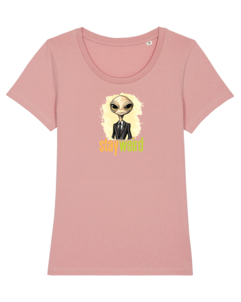 STAY WEIRD - Extraterestru - costum & cravata Canyon Pink