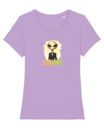 STAY WEIRD - Extraterestru - costum & cravata Lavender Dawn