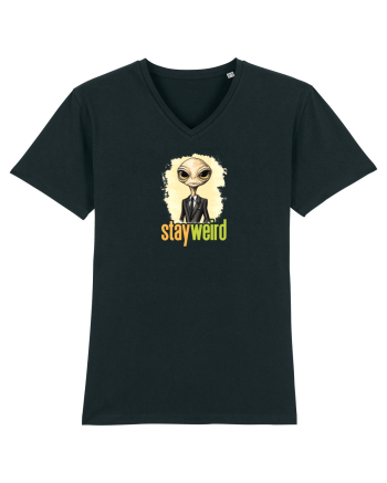 STAY WEIRD - Extraterestru - costum & cravata Black