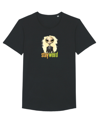 STAY WEIRD - Extraterestru - costum & cravata Black