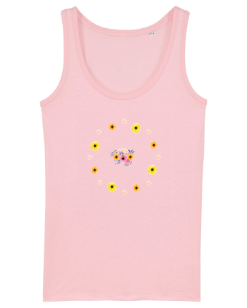Flowers Cotton Pink
