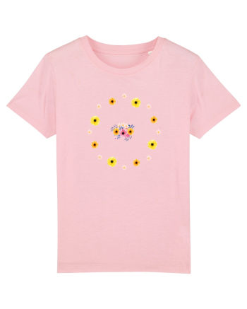 Flowers Cotton Pink