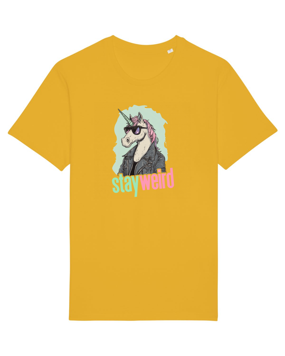 Tricou mânecă scurtă Unisex Rocker Spectra Yellow
