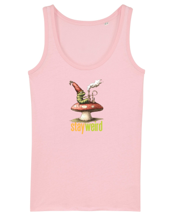 STAY WEIRD - Omida - Alice Cotton Pink