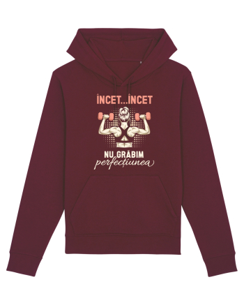 pentru antrenament la sala - Nu grăbim perfecțiunea Burgundy