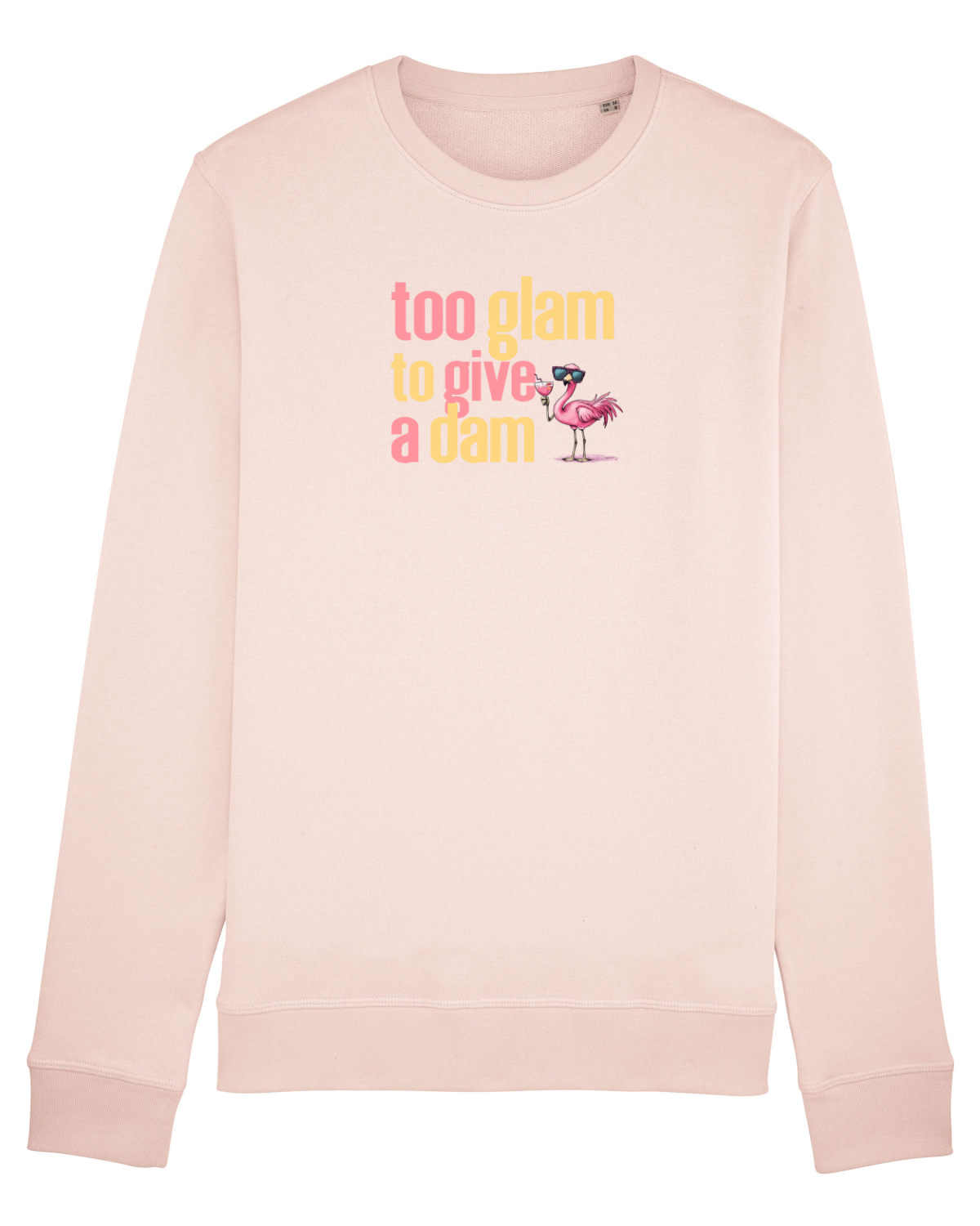 Bluză mânecă lungă Unisex Rise Candy Pink