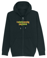 I`M SILENTLY CORRECTING YOUR GRAMMAR Hanorac cu fermoar Unisex Connector