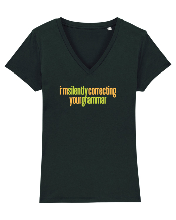 I`M SILENTLY CORRECTING YOUR GRAMMAR Black