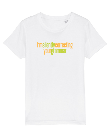 I`M SILENTLY CORRECTING YOUR GRAMMAR White