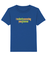 I`M SILENTLY CORRECTING YOUR GRAMMAR Tricou mânecă scurtă  Copii Mini Creator