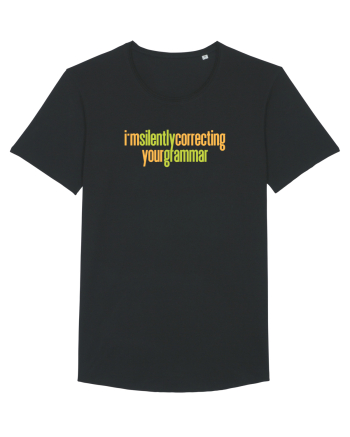 I`M SILENTLY CORRECTING YOUR GRAMMAR Black
