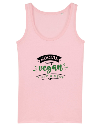 Social Vegan Cotton Pink