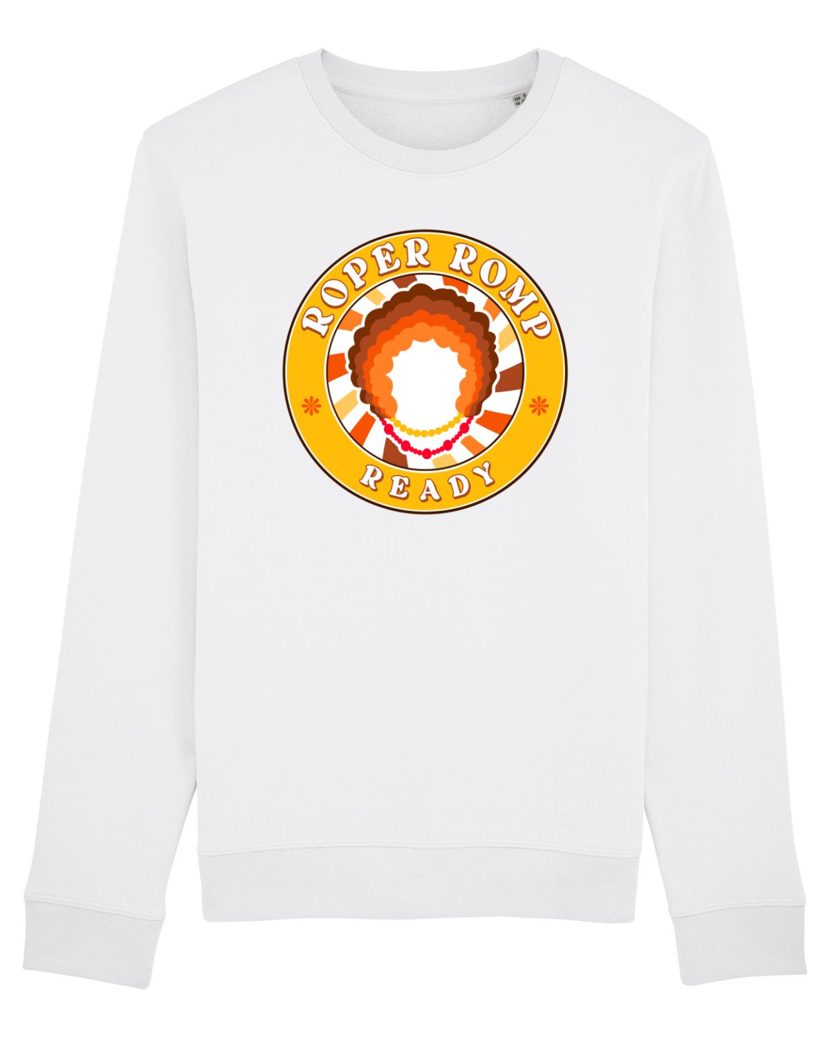 Bluză mânecă lungă Unisex Rise White