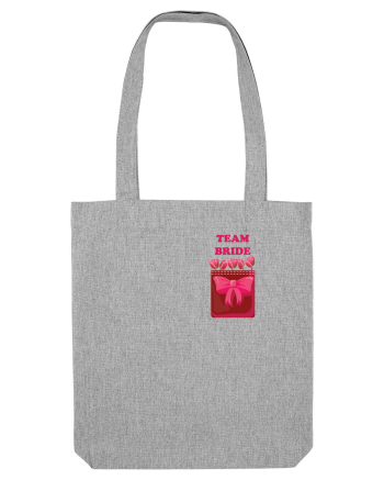 TEAM BRIDE (pocket) Heather Grey