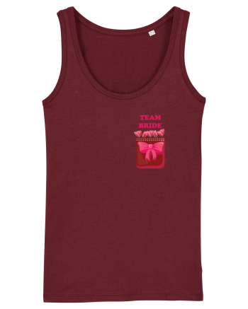 TEAM BRIDE (pocket) Burgundy