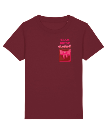 TEAM BRIDE (pocket) Burgundy