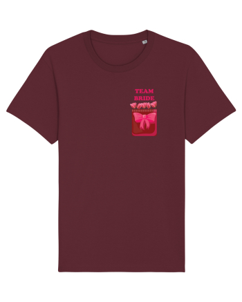 TEAM BRIDE (pocket) Burgundy