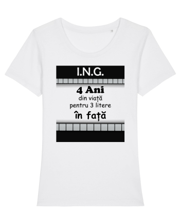 Inginer 4 ani din viață pentru 3 litere în față White