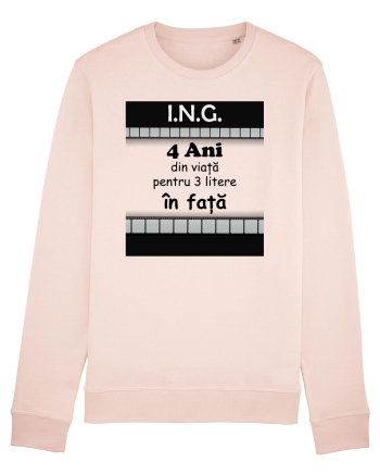 Inginer 4 ani din viață pentru 3 litere în față Candy Pink