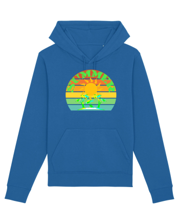 Summer Beach Sunset Royal Blue