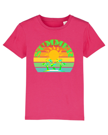 Summer Beach Sunset Raspberry