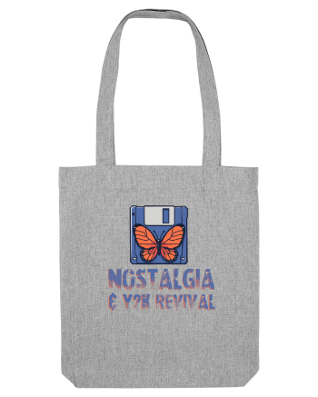 Y2K Throwback Tee Heather Grey
