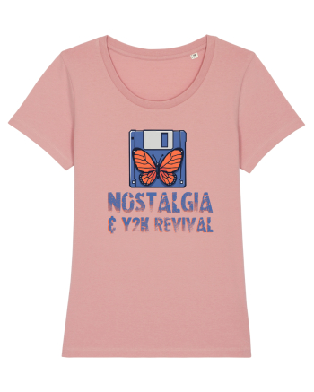 Y2K Throwback Tee Canyon Pink