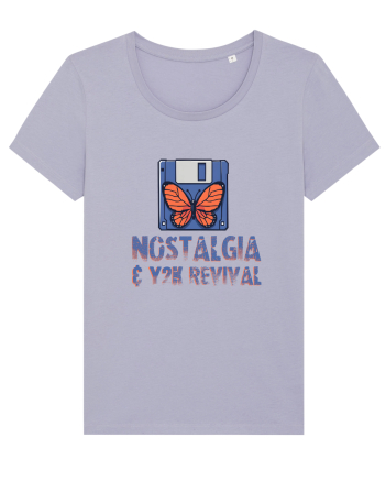 Y2K Throwback Tee Lavender