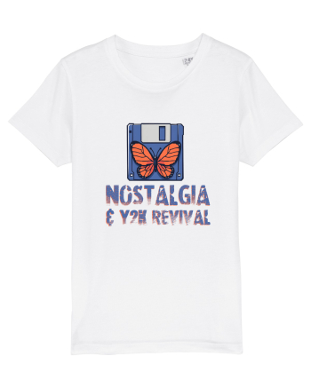 Y2K Throwback Tee White