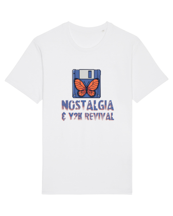 Y2K Throwback Tee White
